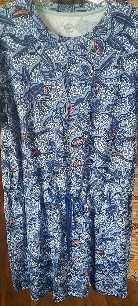 Tory Burch drop draw string waist dress size S